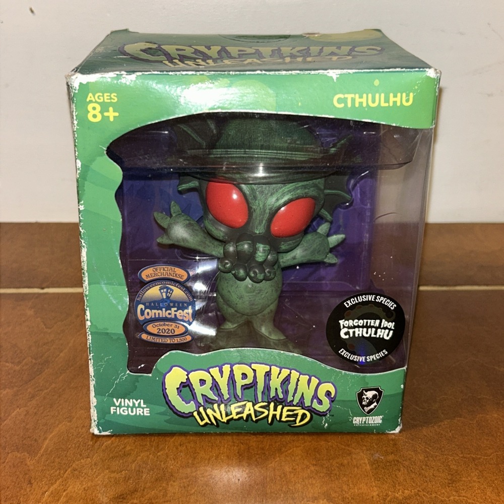 Cryptkins Unleashed Halloween Comicfest Exclusive Forgotten Idol Cthulhu Figure